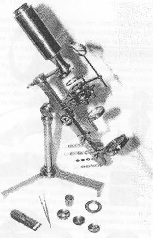 fig5-03TN.jpg Historic Optics-Early microscope (Microscopical Society of Southern California) 300x467